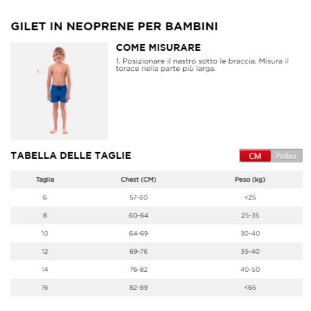 GILET SMANICATO JOBE 50 NEWTON BAMBINO BLU NOTTE -  - 244920025
