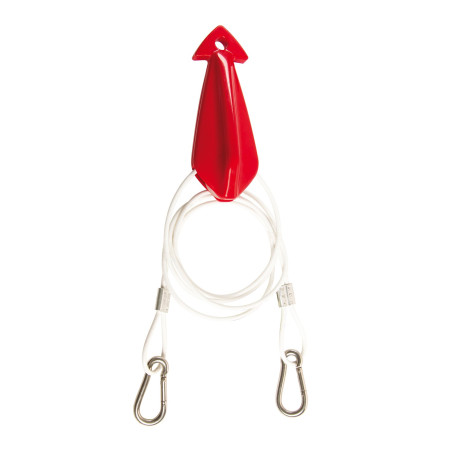 Triangolo semplice Jobe con ganci in acciaio Inox 2,4 MT - 210017030 -