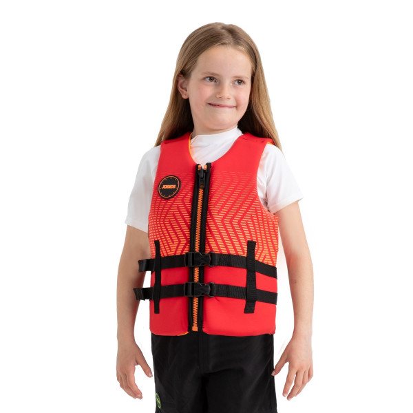 Jobe Neoprene Vest Youth Red - 244925005-128 -